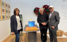 重磅｜骆宝华高温岩彩艺术闪耀巴黎双年展