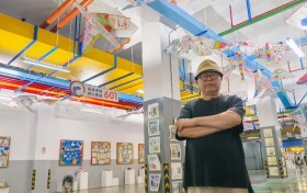 一位“最会折腾的艺术家”晨晓和中国首例地下停车场色彩奇迹