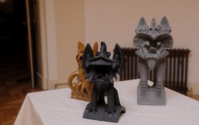 云南瓦猫和甲马亮相英国威斯敏斯特中央大厅